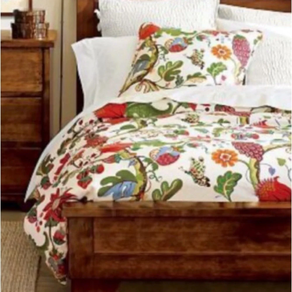 RARE Pottery Barn Serafina 2/ Sham Josef Frank Style - Stunning Floral